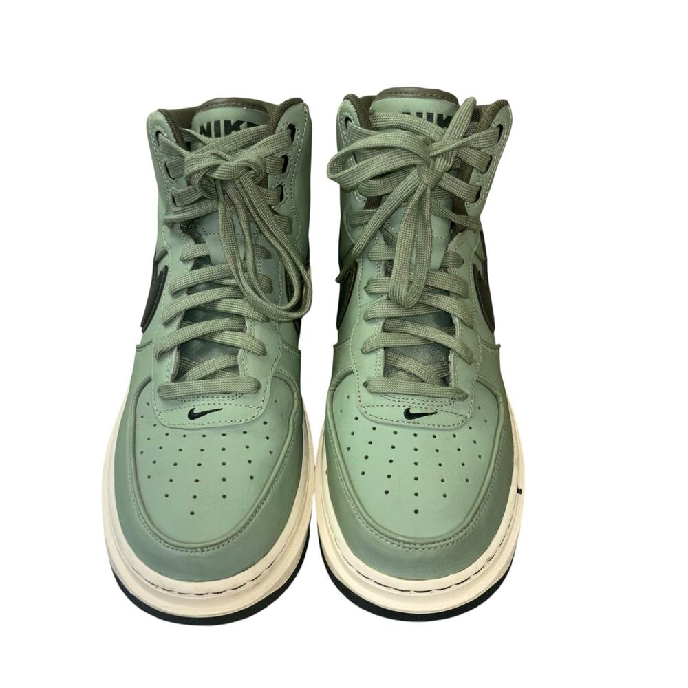 Nike Air Force 1 High Sneaker Boot Oil Green Men’s 8.5 Womens 10 Casual Athletic - Picture 3 of 13